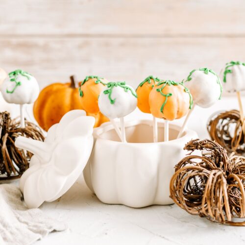 How to make Pumpkin Cream Cheese Cake Pops